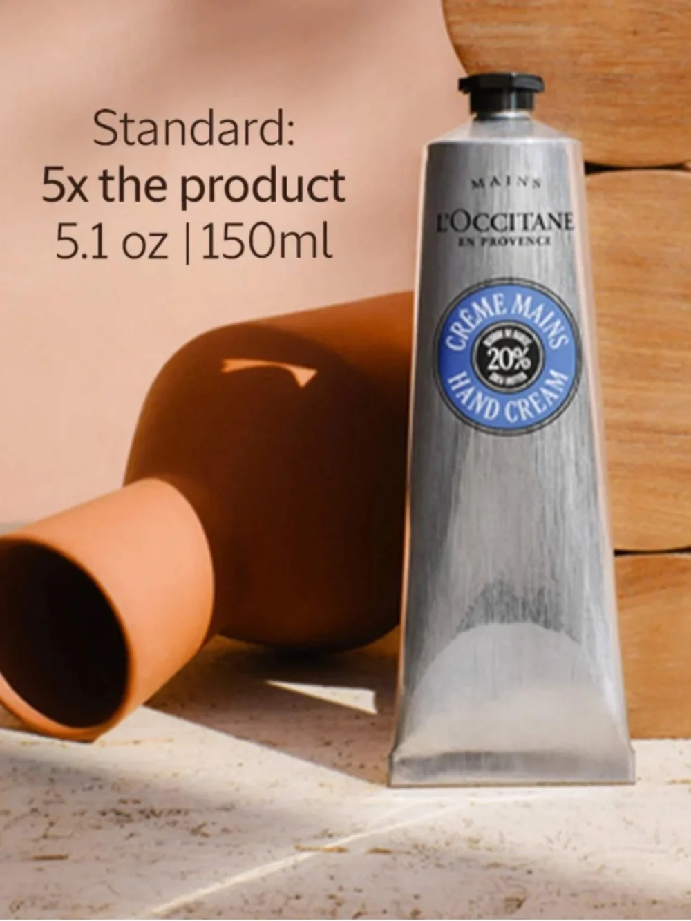 L'OCCITANE Silver Tube with Blue Label Hand Cream